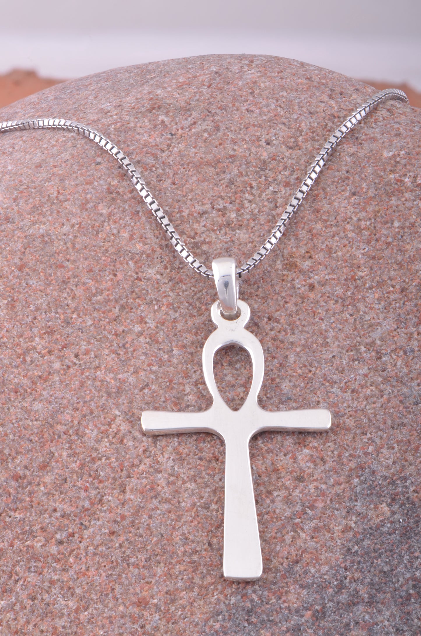 Sterling Silver Egyptian Cross Ankh Necklace | SilverCloseOut