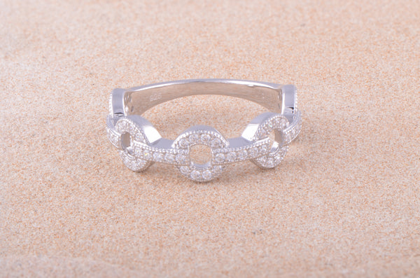 OX JEWELRY High-End Anchor Chain Classic Ring |