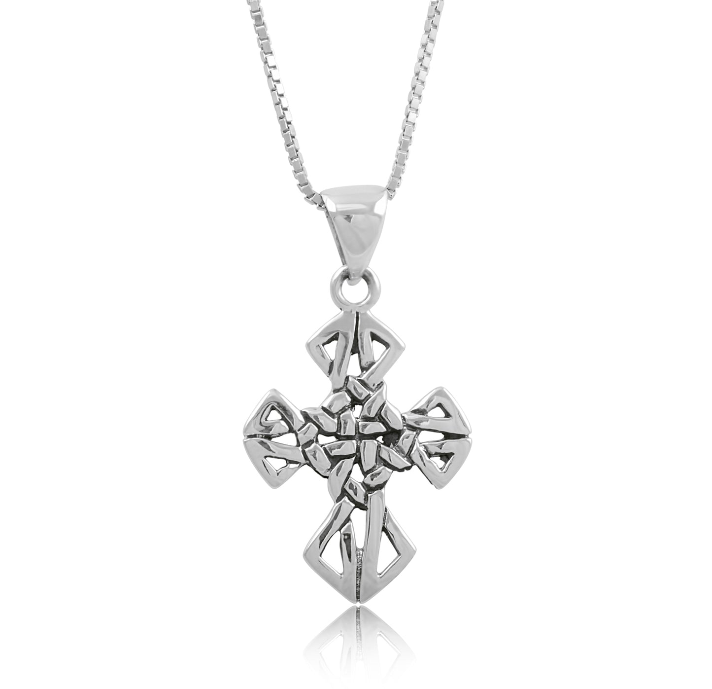 Sterling Silver Celtic Cross Necklace