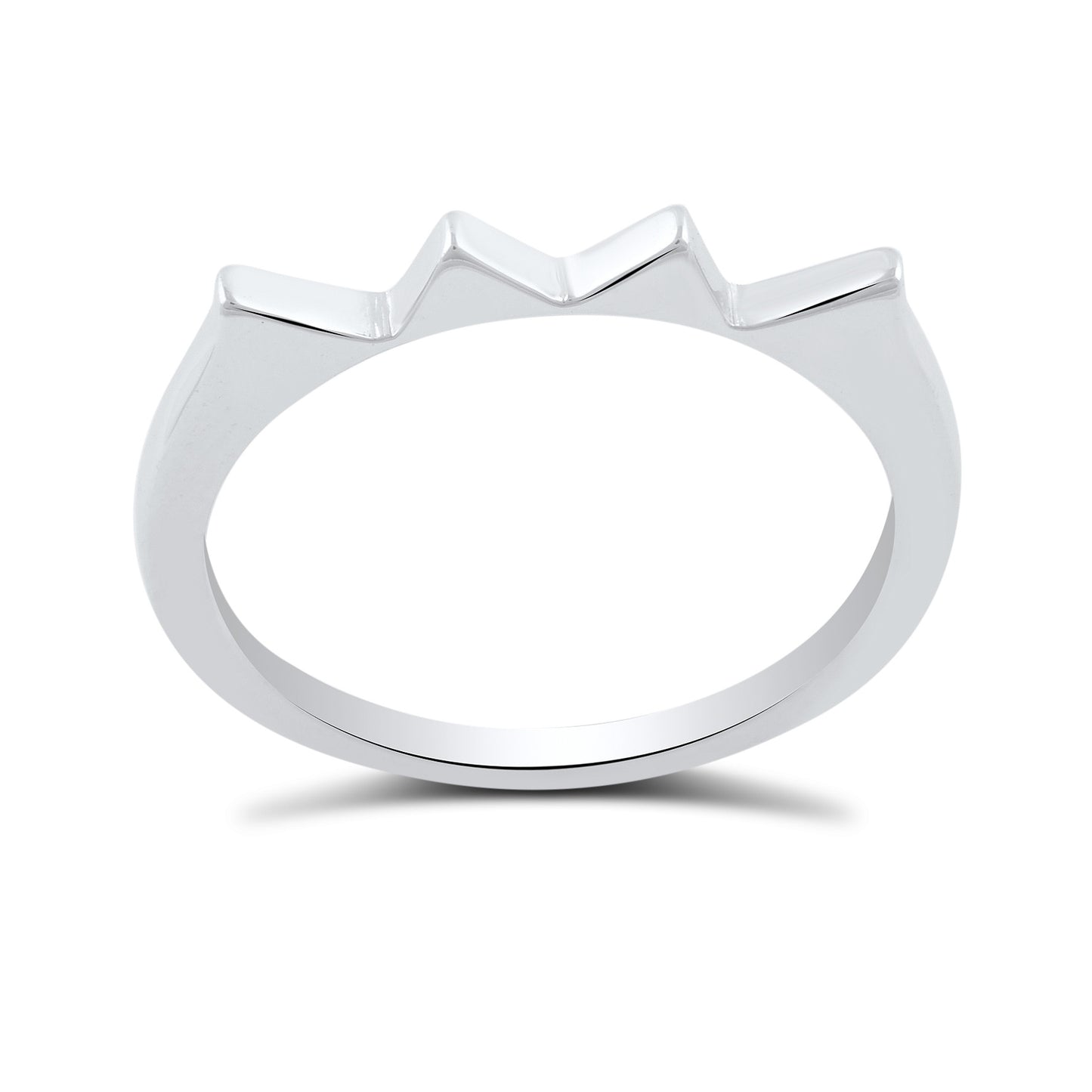 Sterling Silver Stackable Spike Ring 2mm - SilverCloseOut - 2