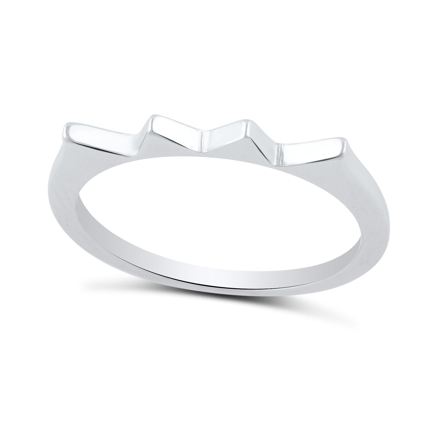 Sterling Silver Stackable Spike Ring 2mm - SilverCloseOut - 1
