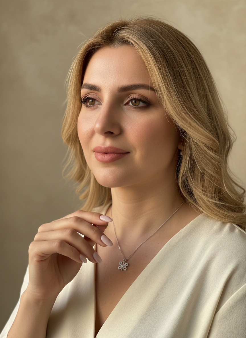 Sterling Silver CZ Butterfly Necklace, 18" | SilverCloseOut