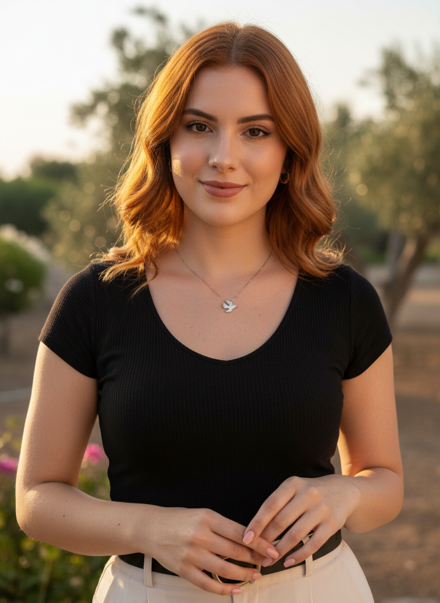 Sterling Silver CZ Dove Necklace, 18" | SilverCloseOut