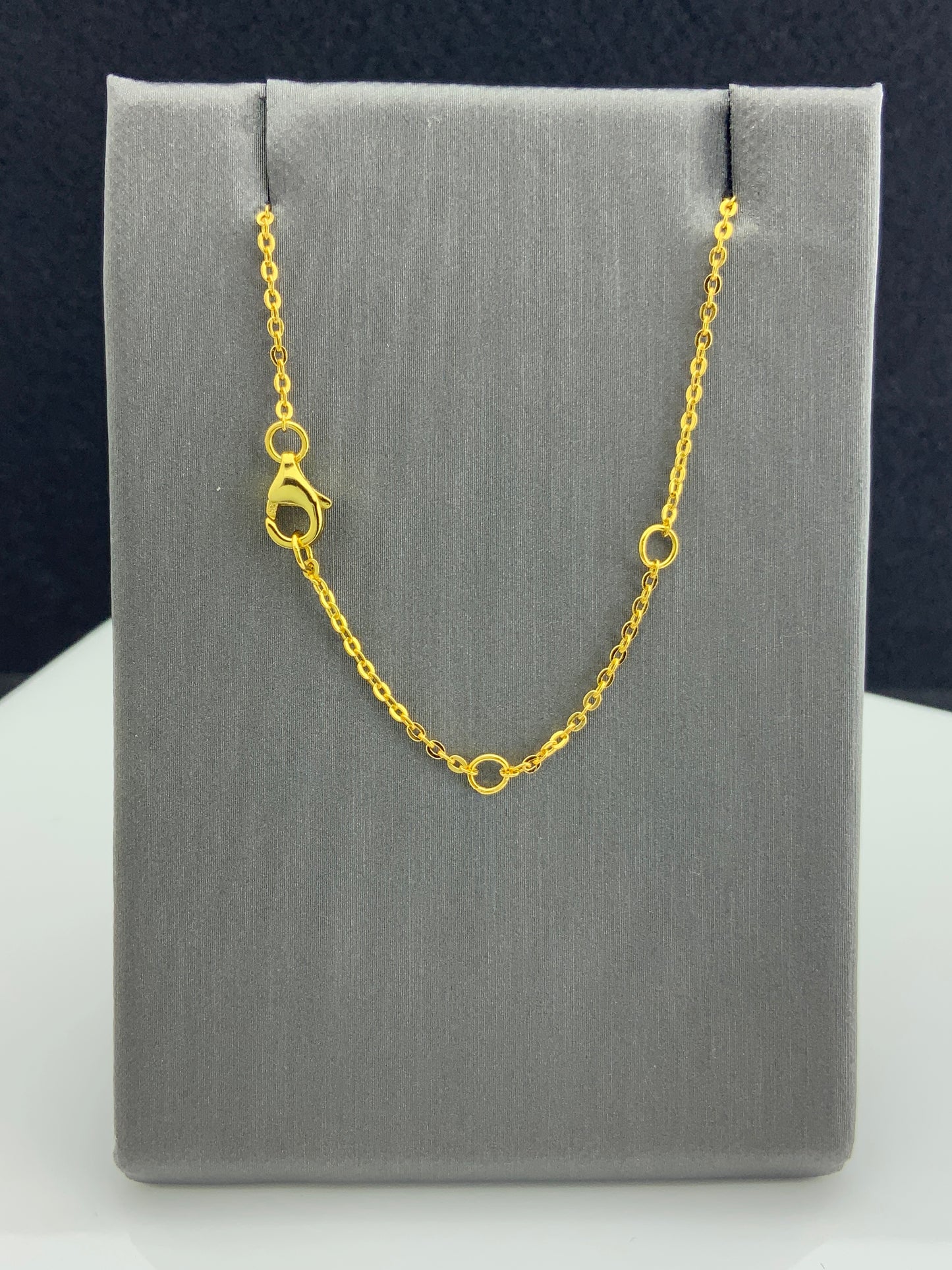 Yellow Gold Plated Sterling Silver Evil Eye Hamsa necklace