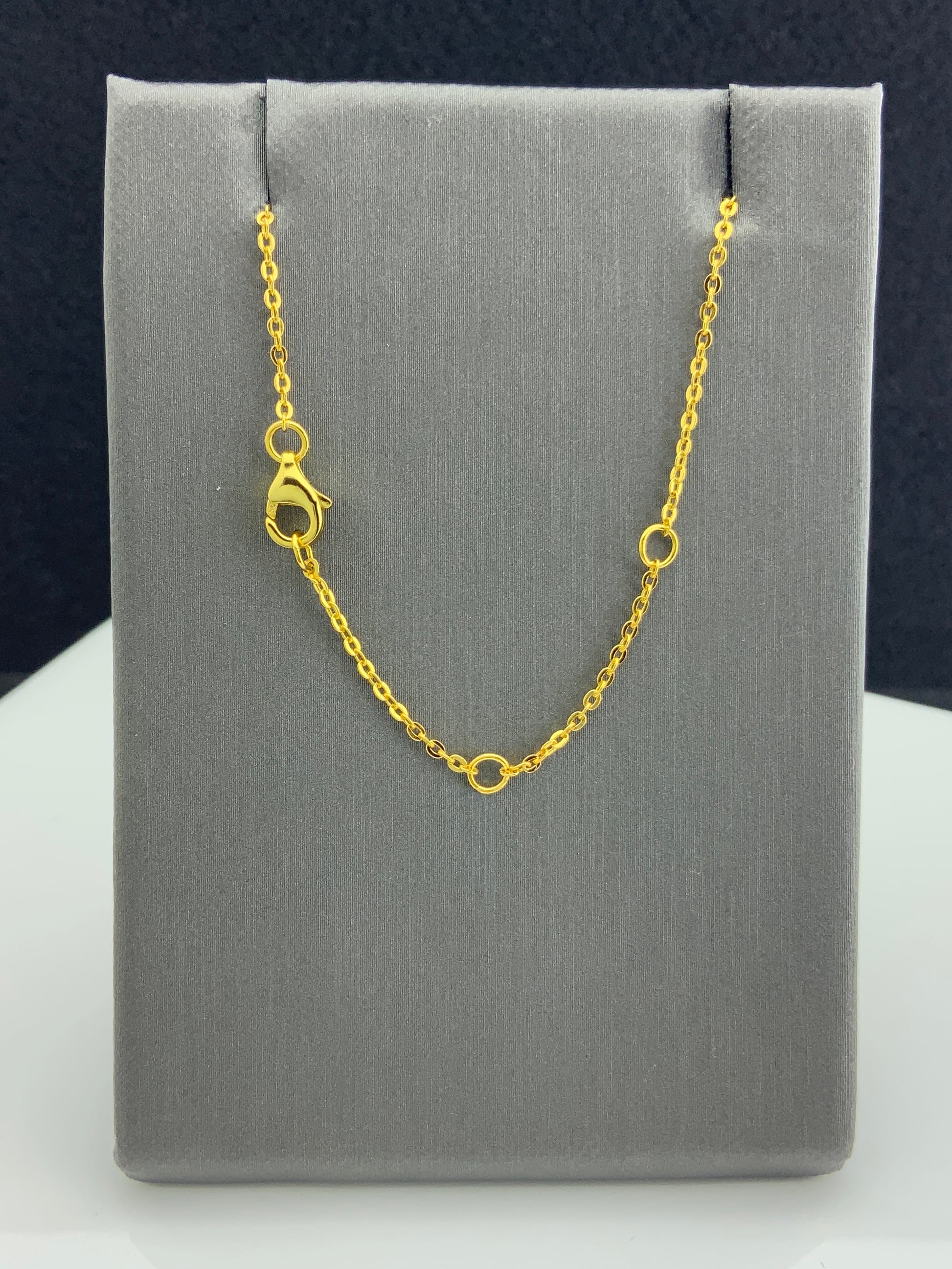 Yellow Gold Plated Sterling Silver Evil Eye Hamsa necklace