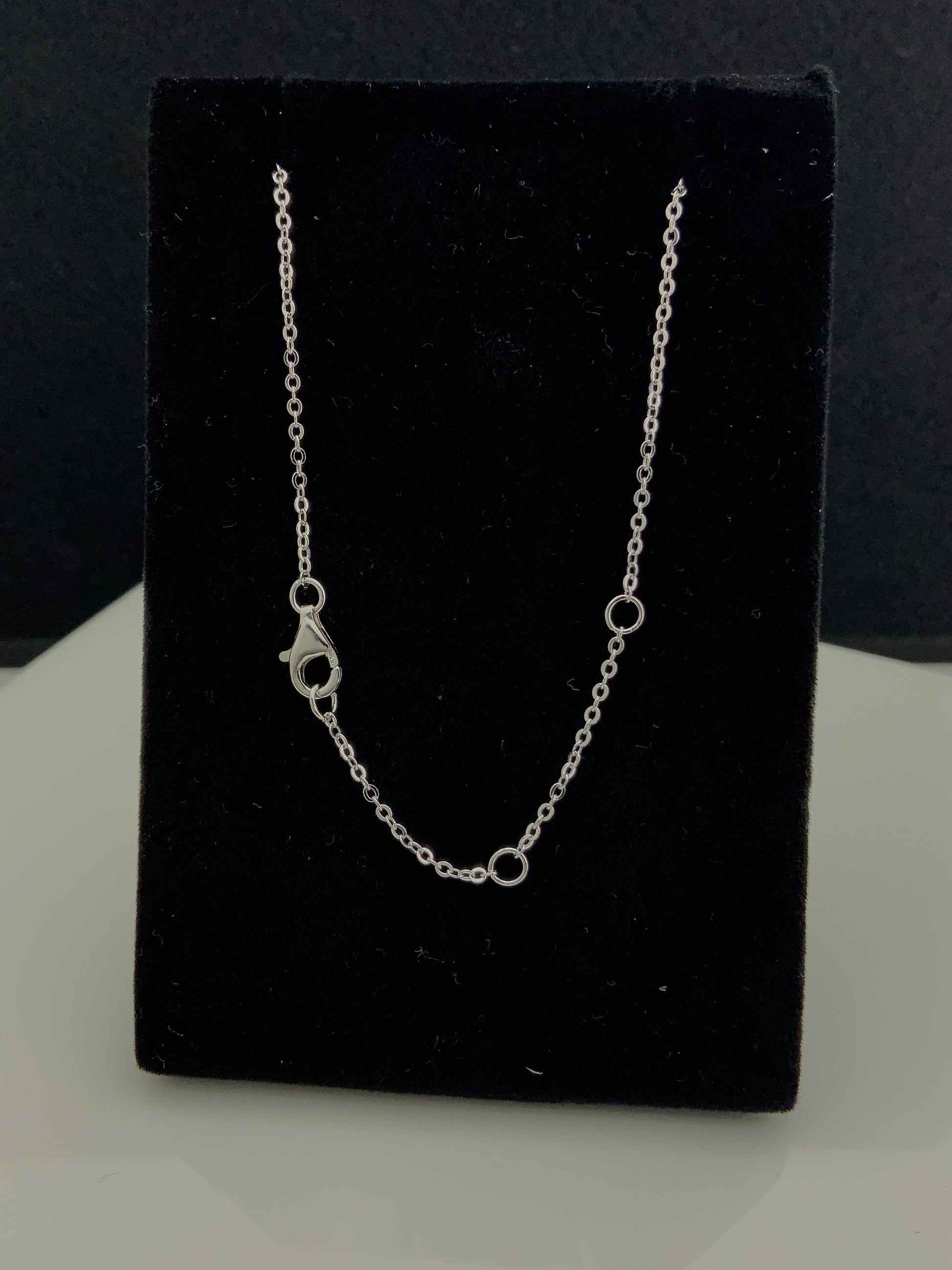 Sterling Silver CZ Chevron V Necklace | SilverCloseOut
