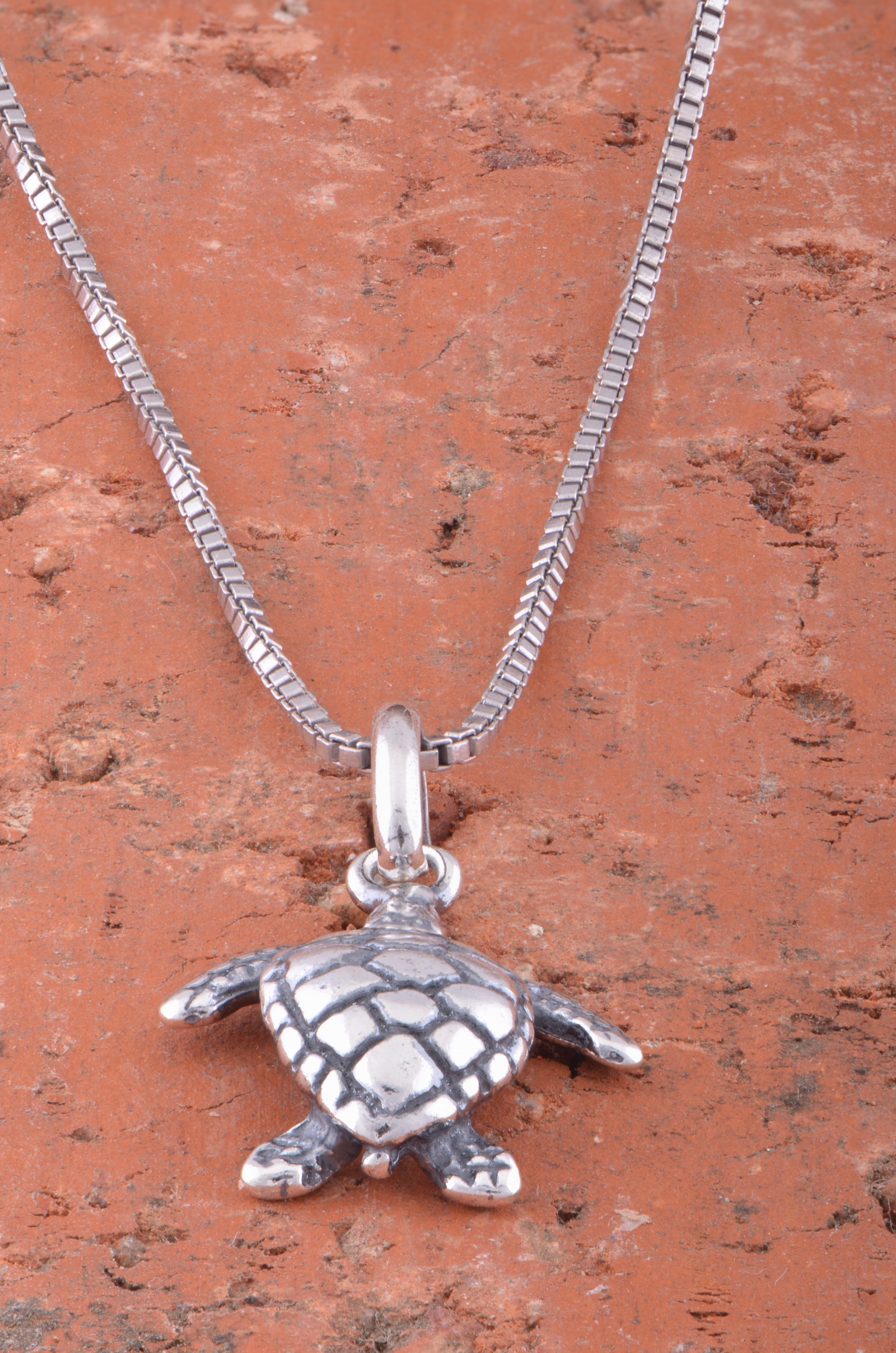 Sterling Silver Ladies Dainty Hollow Butterfly Charm Necklace | SilverCloseOut