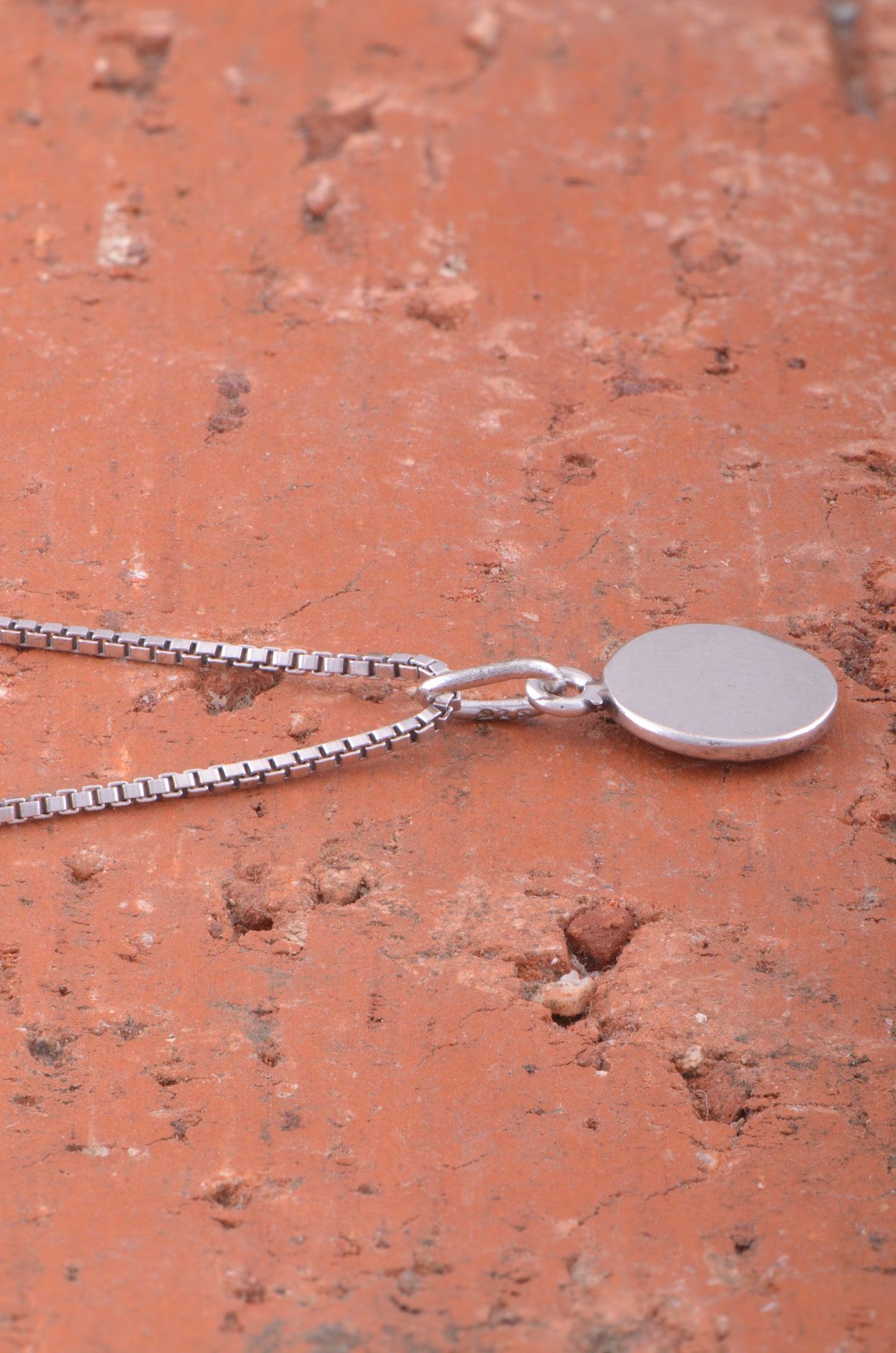 Sterling Silver Womens Tiny Boho Bali Necklace