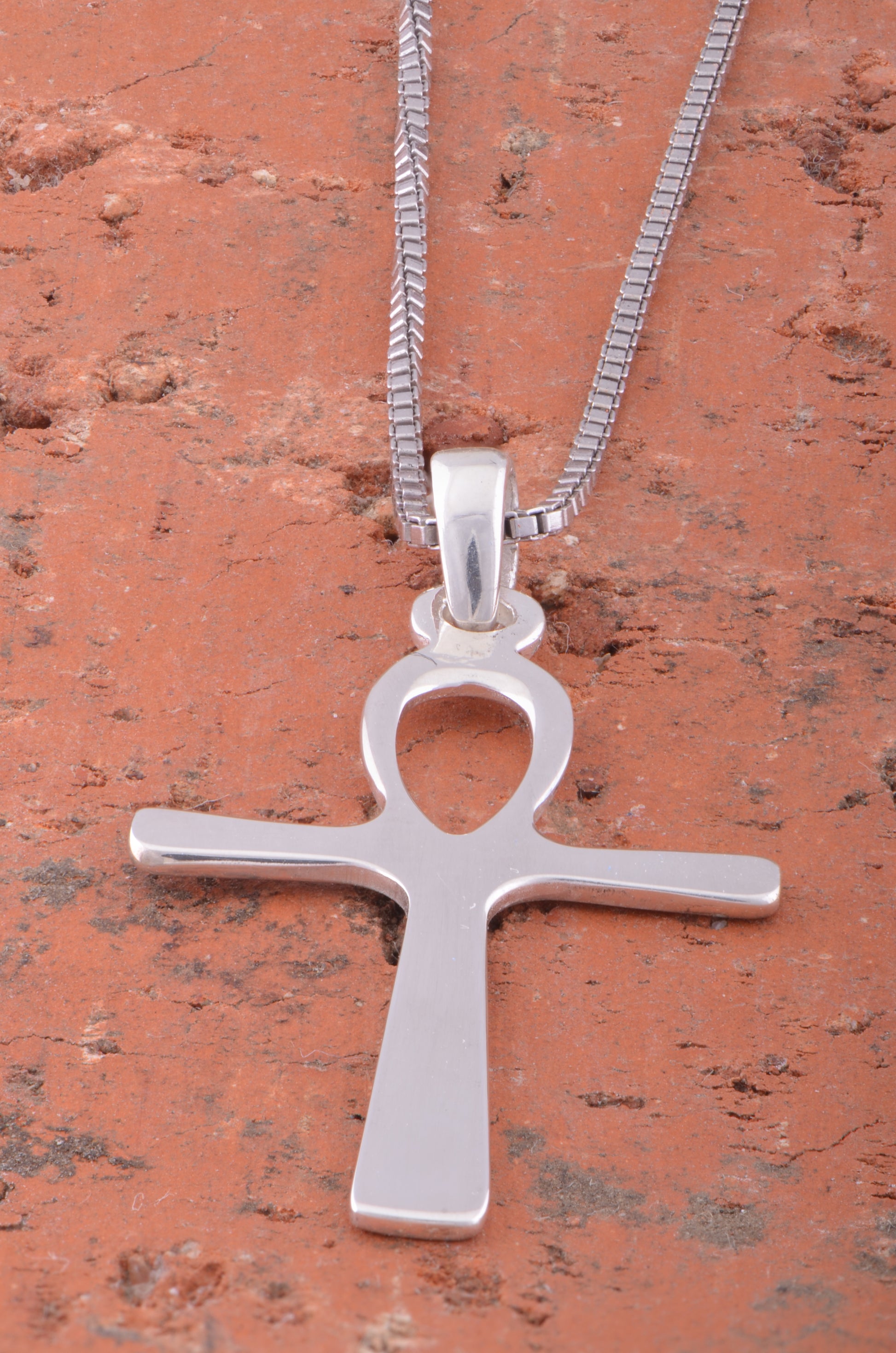 Sterling Silver Egyptian Cross Ankh Necklace | SilverCloseOut