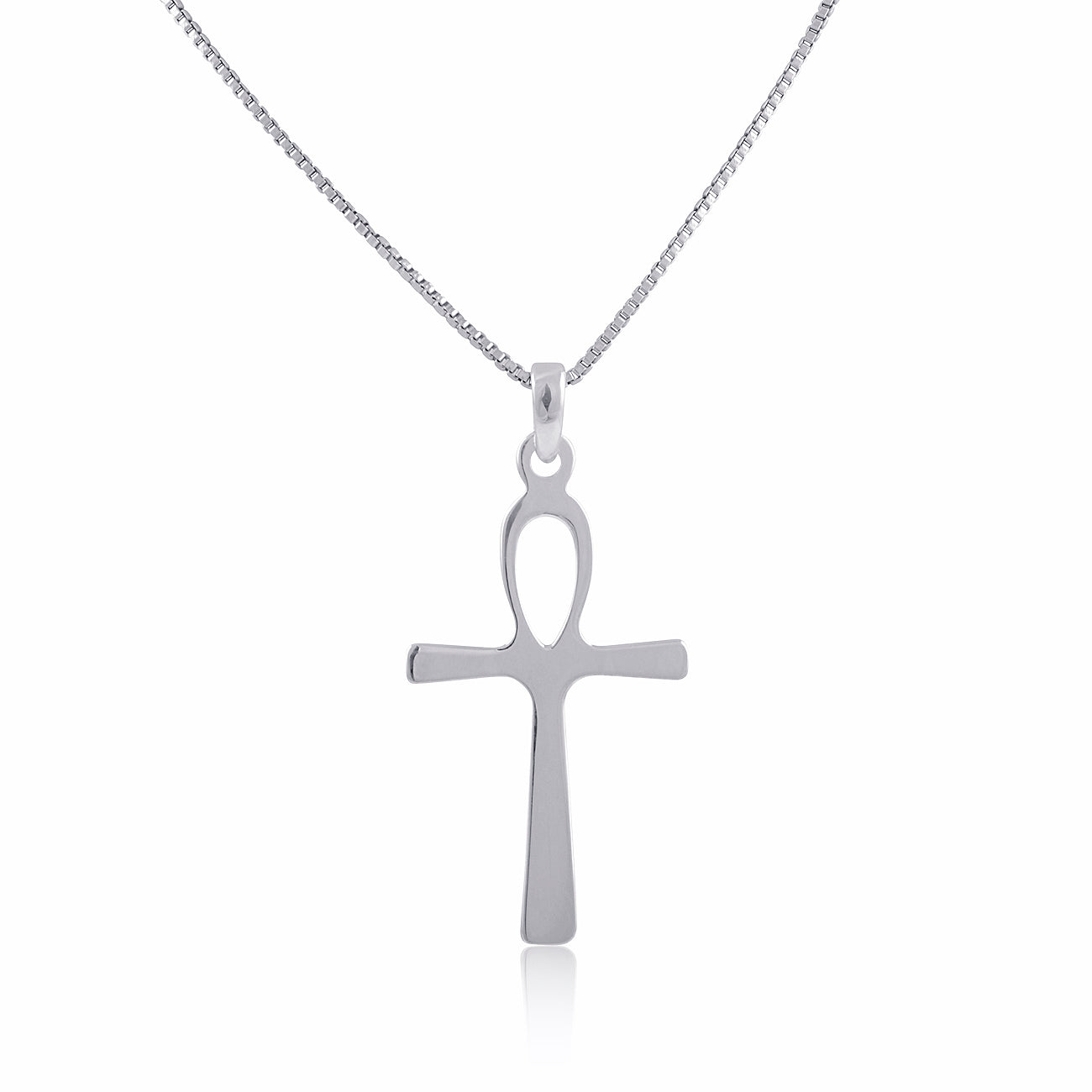 Sterling Silver Egyptian Cross Ankh Necklace | SilverCloseOut
