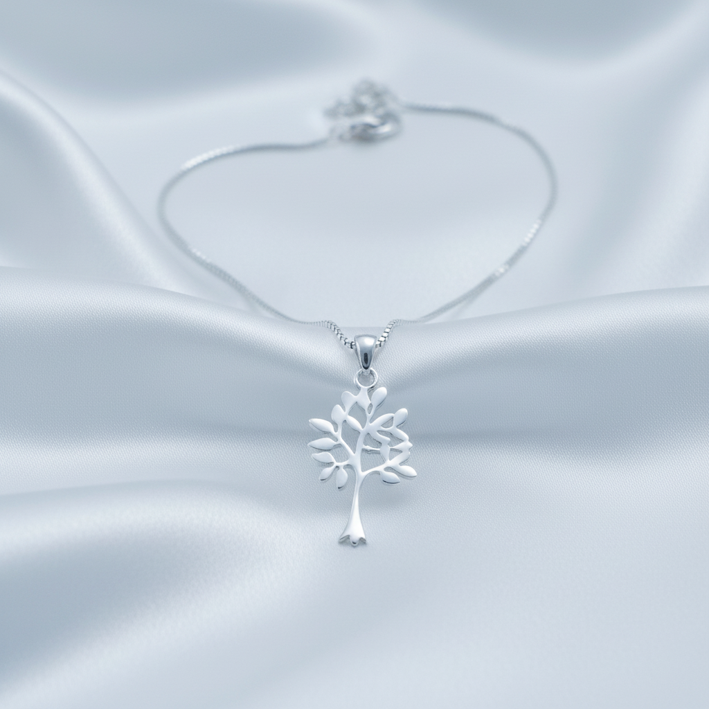 Sterling Silver Celtic Tree of Life Necklace