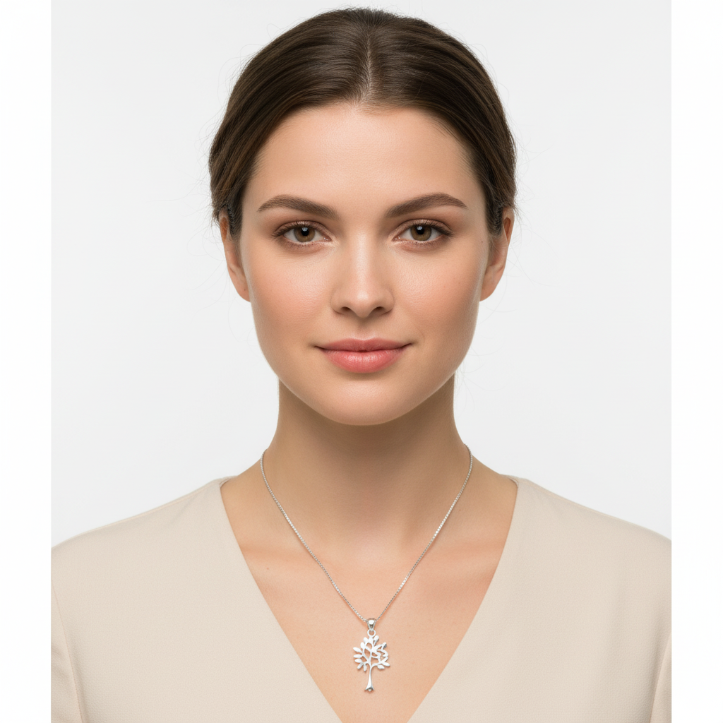 Sterling Silver Celtic Tree of Life Necklace