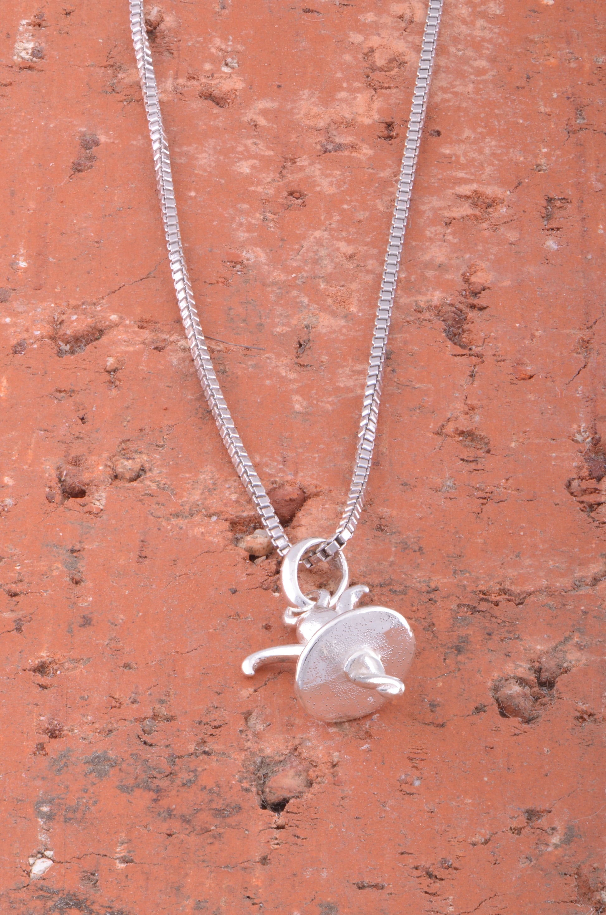 Sterling Silver Women's Small Dancing Young Girl Ballerina Dancer Charm Necklace