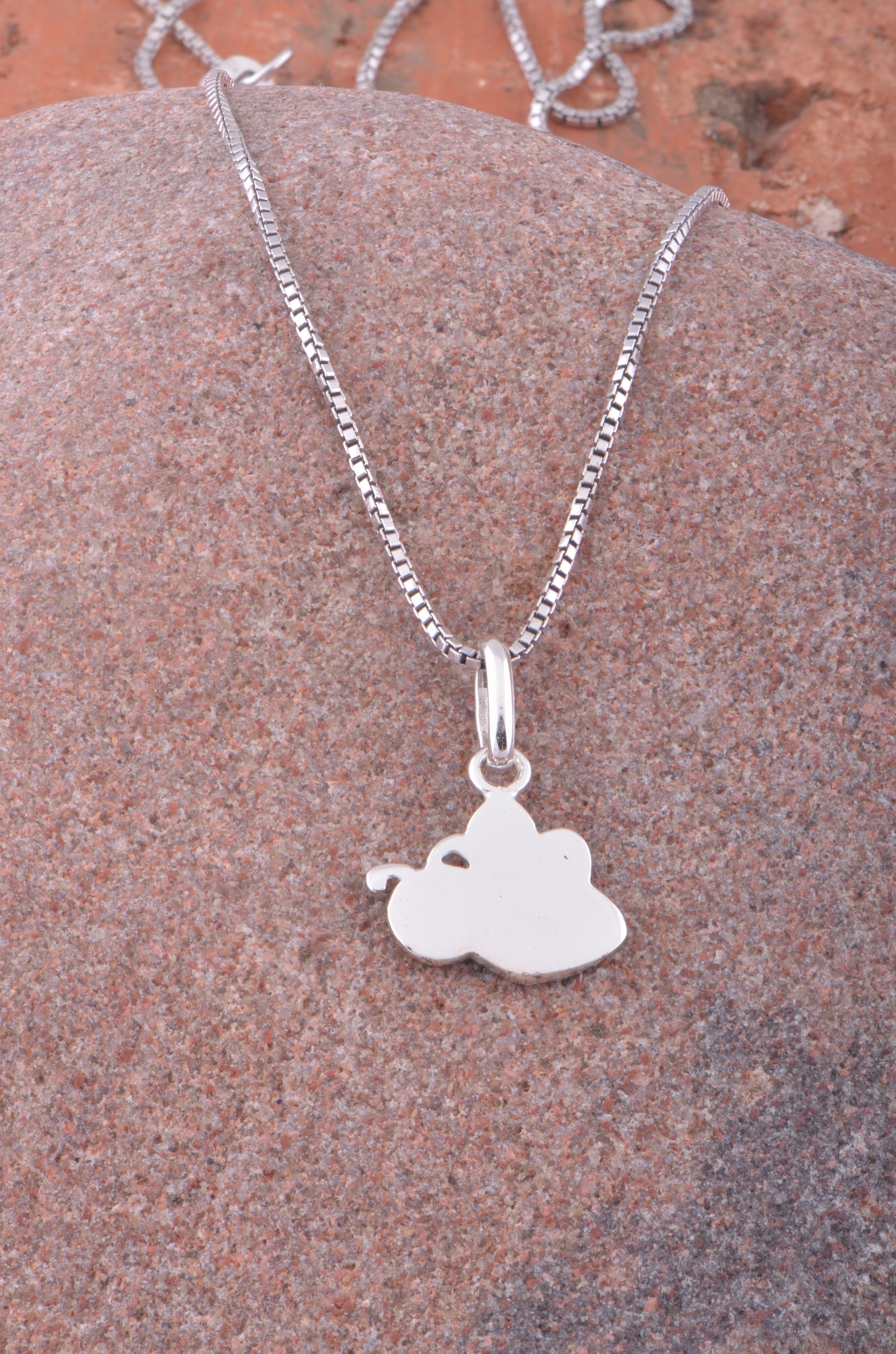 Sterling Silver Small Honey Bee Necklace Silver Girls Bumble Bee Charm Necklace