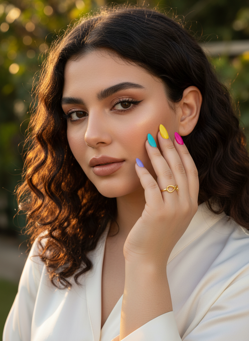 Yellow Gold Dipped Sterling Silver Stackable Infinity Ring