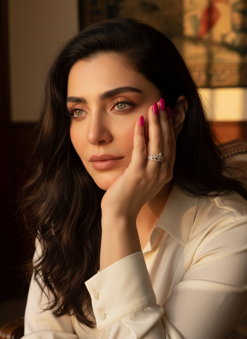 White Gold Dipped Sterling Silver Cz Heart Crown Ring for Women