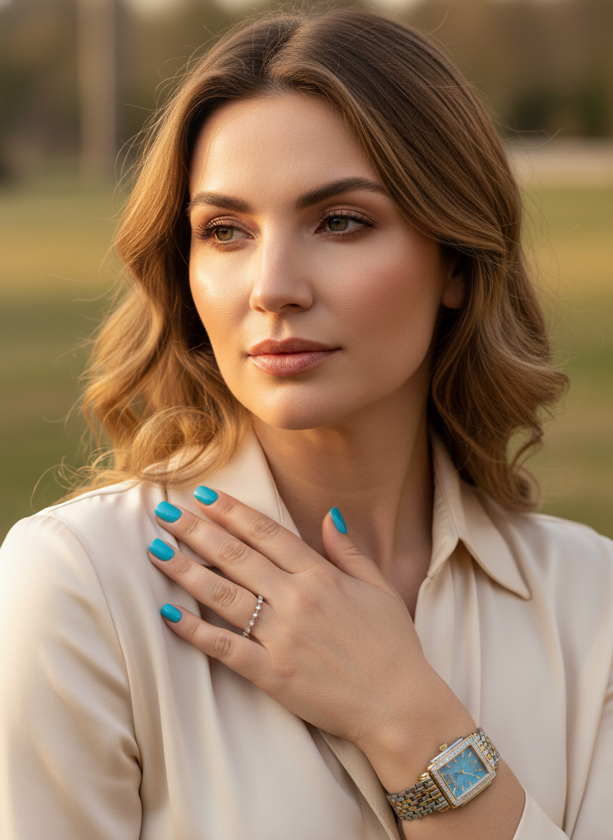 White Gold Over Sterling Silver Women's Dainty Cz Eternity Band Ring