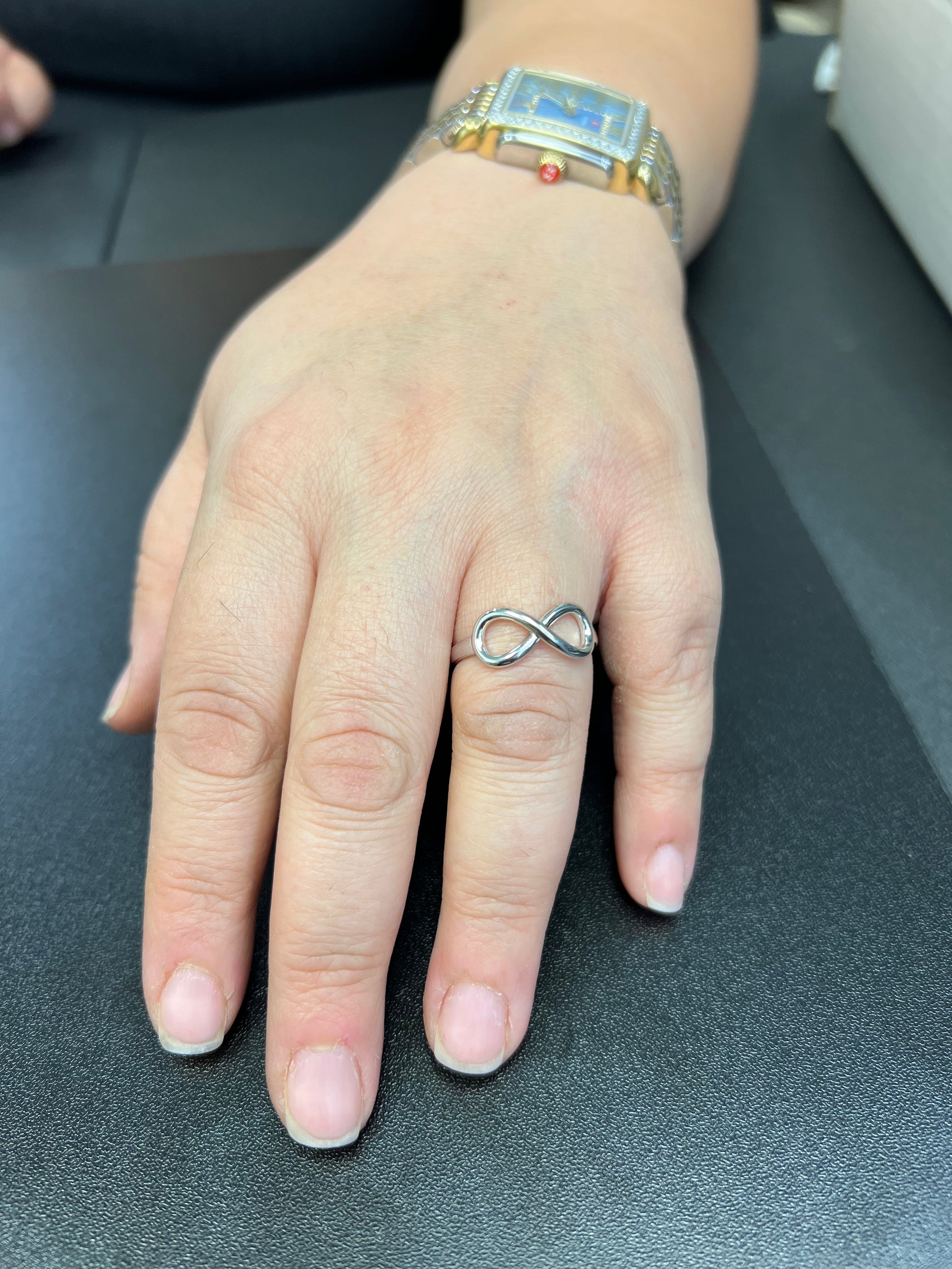Sterling Silver Infinity Stackable Ring, 2mm | SilverCloseOut