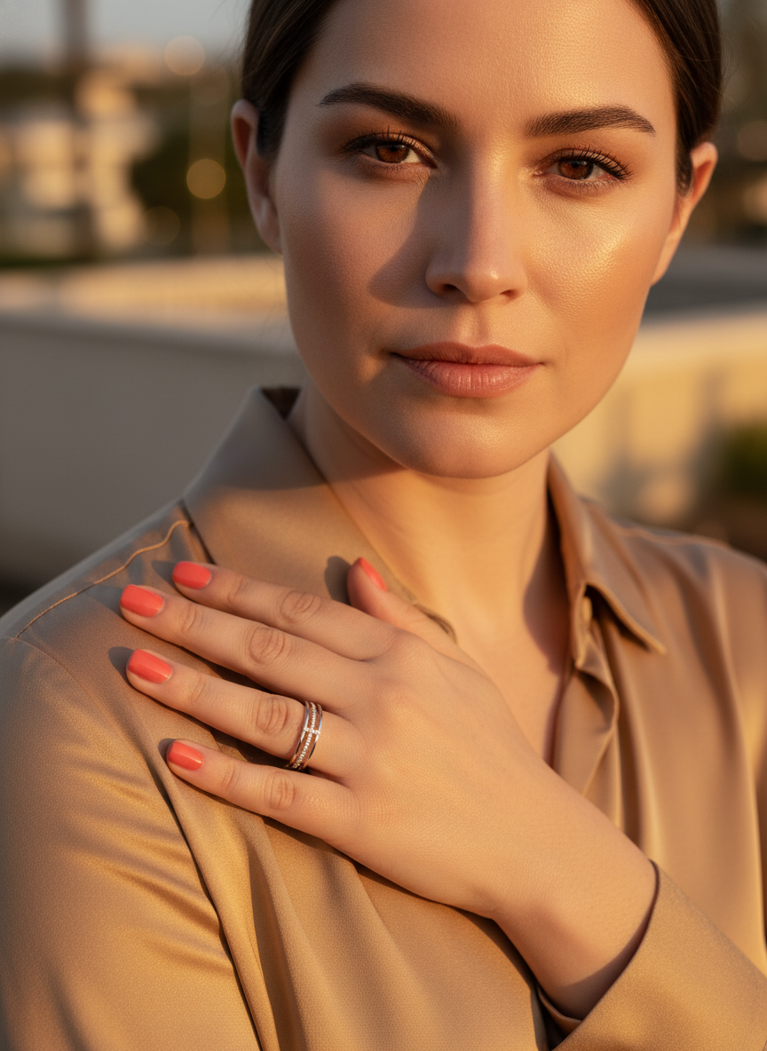 Sterling Silver CZ Sideways Cross Ring | SilverCloseOut