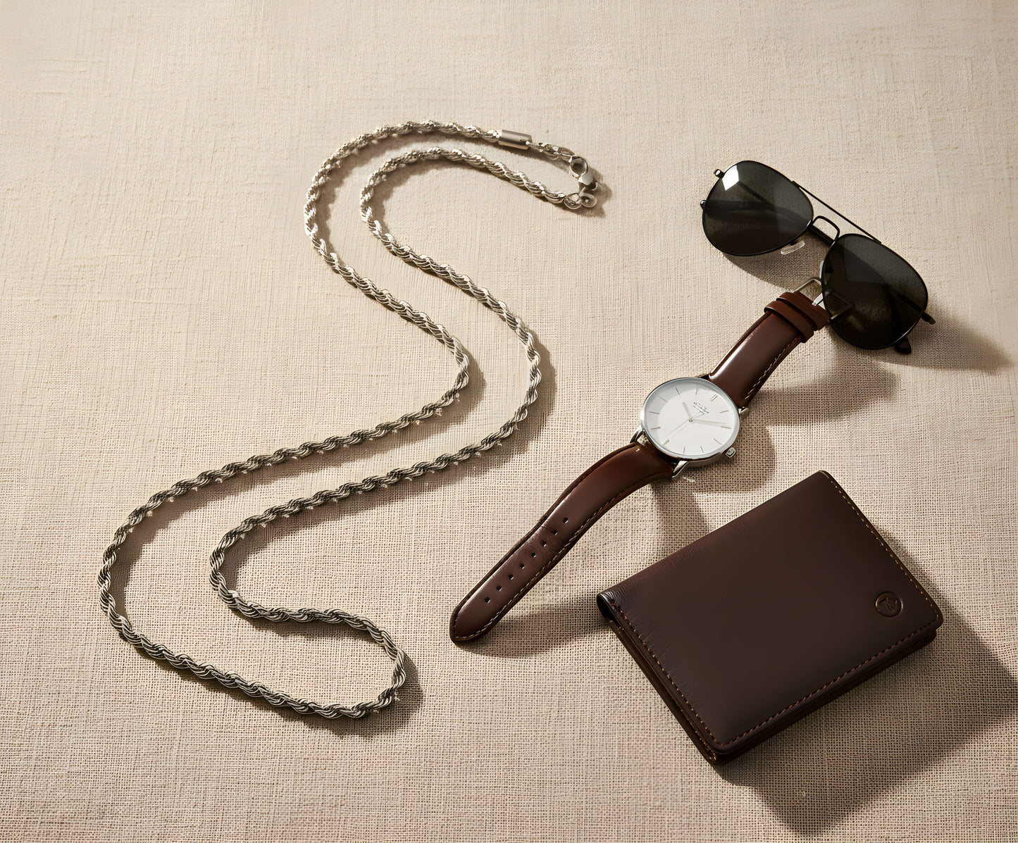 Stainless Steel Men's Thick Rope Chain Necklace - 4.0MM (Available in 16" - 36"