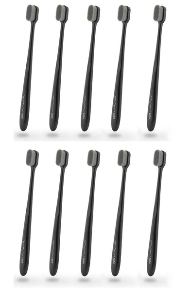Zahn Soft Toothbrush for Sensitive Gums, Micro Fine Nano Bristles Tooth Brush