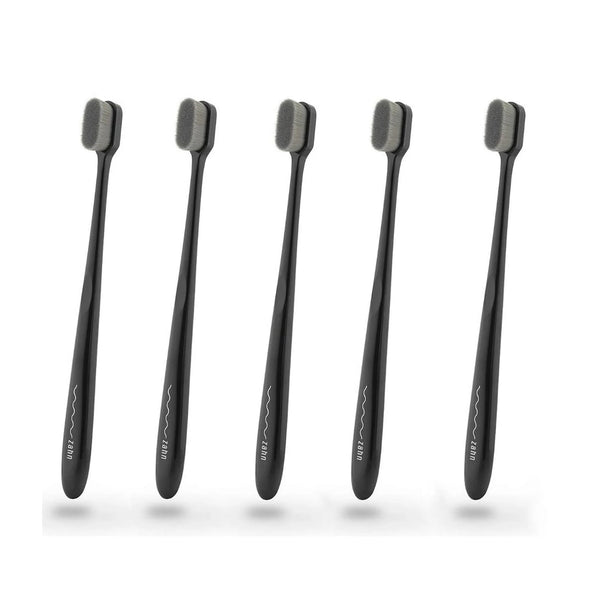 Zahn Soft Toothbrush for Sensitive Gums, Micro Fine Nano Bristles Tooth Brush