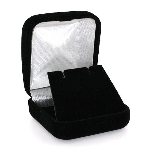 Sterling Silver Cz Iron Cross Stud Earrings - SilverCloseOut - 2
