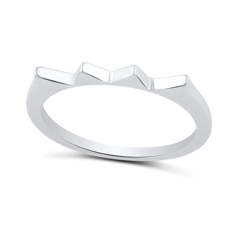 Sterling Silver Stackable Spike Ring  2mm - SilverCloseOut - 1