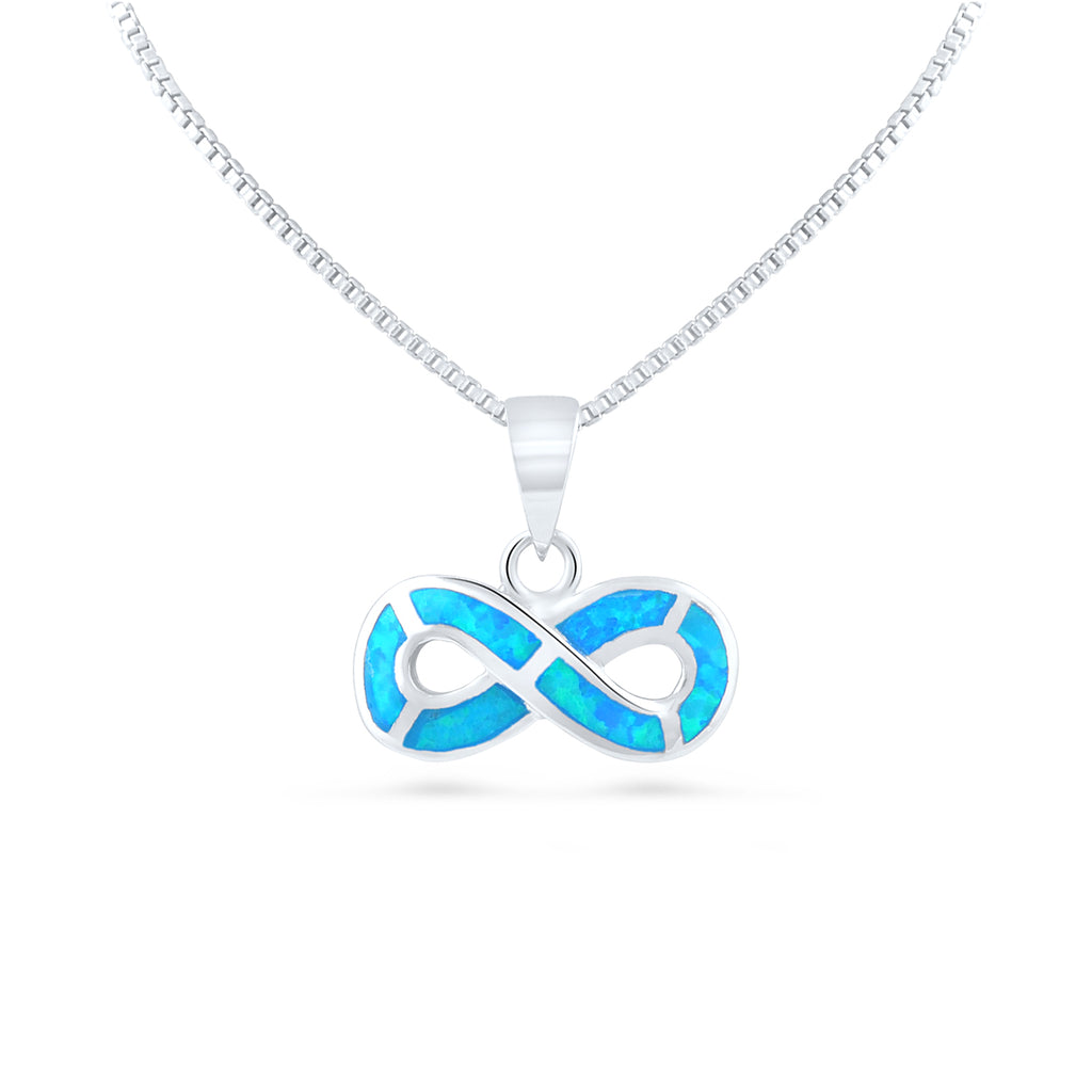 Opal infinity necklace discount